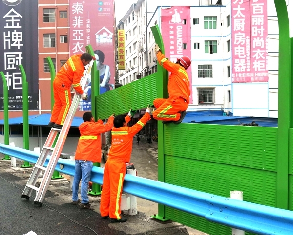 莱芜居民区降噪声屏障